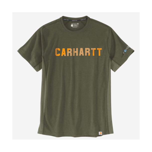 CARHARTT - Force Flex Block Logo T-shirt