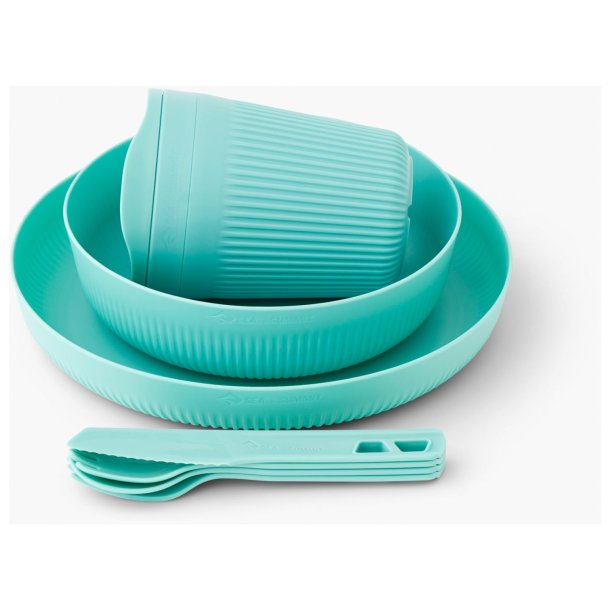 Sea to Summit Passage Dinnerware Set - 7 dele - Blue