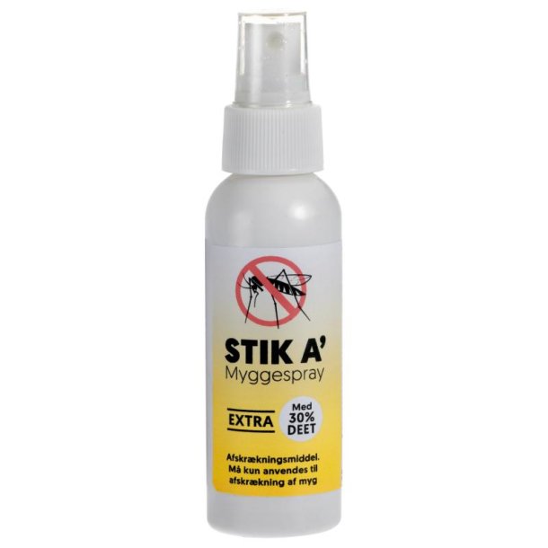 Myggespray Stik A Extra 100ml med 30% deet 