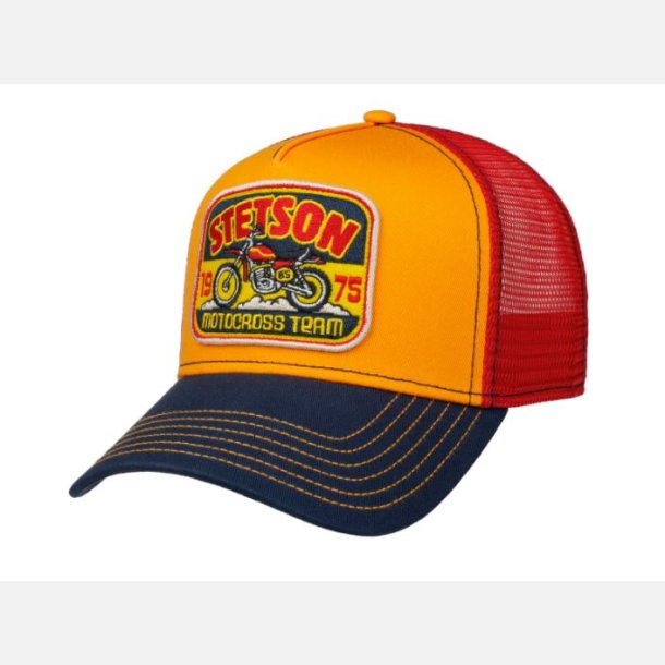 STETSON TRUCKER CAP - TRUCKER CAP MOTORCROSS TEAM