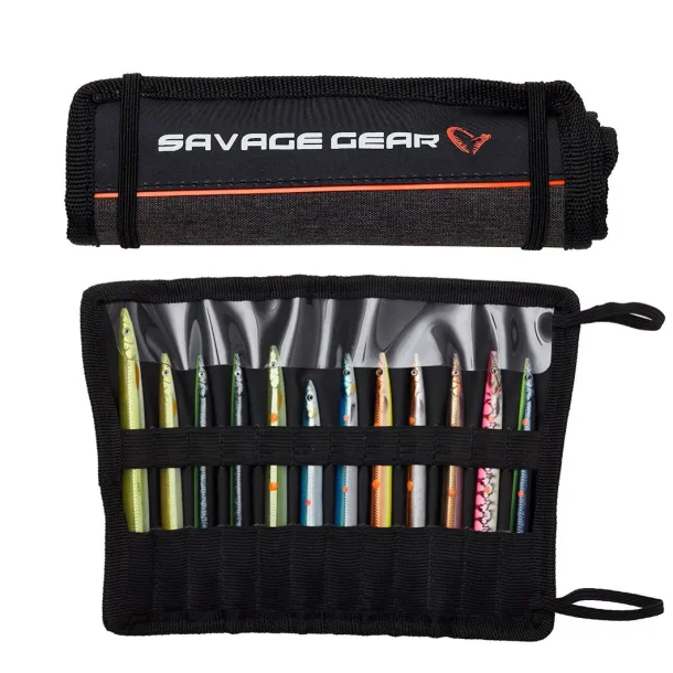 Savage Gear Roll Up holds 12 Up Til 15cm - mappe til gennemlber