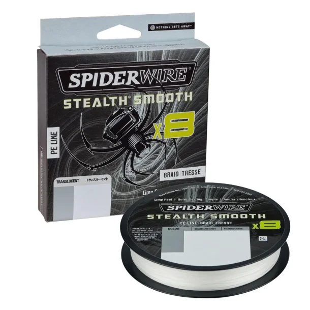 Spiderwire Stealth Smooth x8 Fletline Translucent