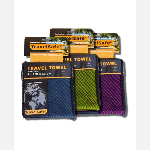 TravelSafe Travel Towel microsoft XS 80x40 cm