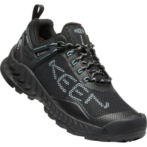 Keen Womens NXIS EVO WP, Black - Blue - Glass