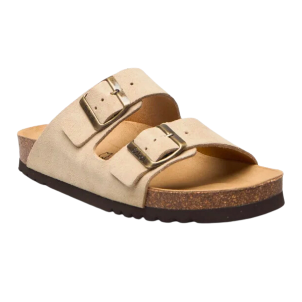 RESTPARTI - Scholl SL Julien Suede Beige - WOMEN