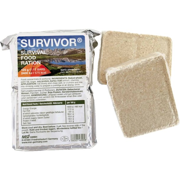 Trek' N Eat Survival Ration 125g