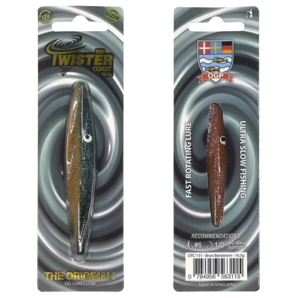 Twister Brun Brsteorm 16,5g