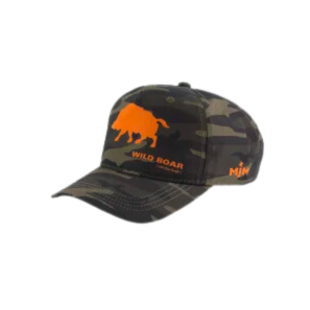 MJM BB Hunting Cap  Camo Green Wild Boar 