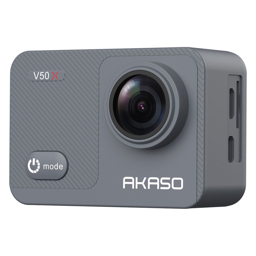 AKASO V50 X 4K/30fps 20MP action kamera med 2" skærm og digital zoom - Action Kamera og - Gear og
